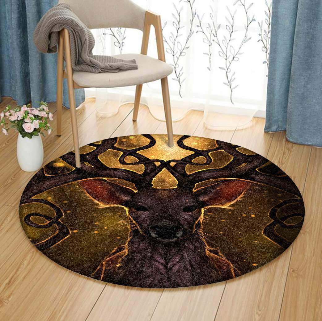 Deer Limited Edition Round Rug