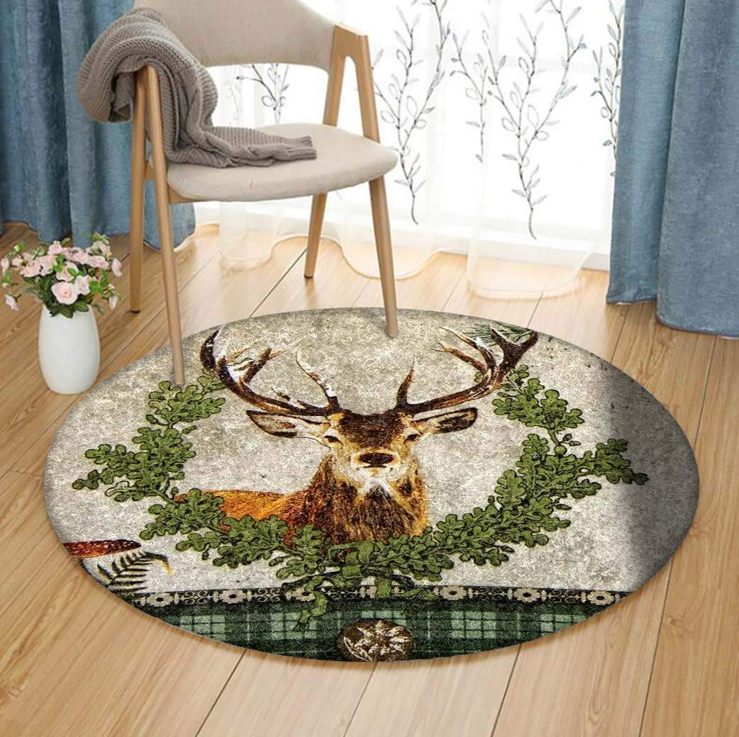Deer Limited Edition Round Rug