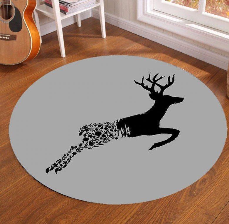 Deer Limited Edition Round Rug