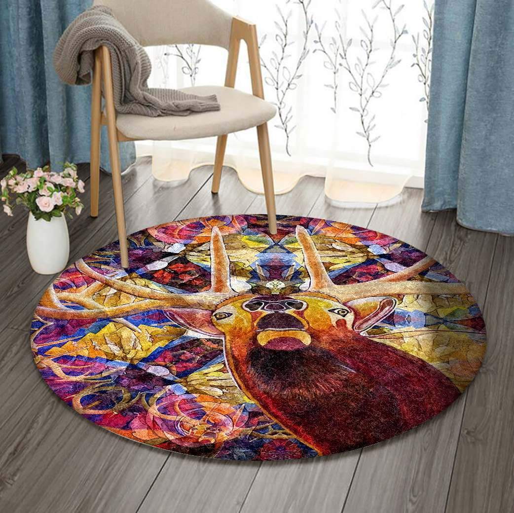 Deer Limited Edition Round Rug