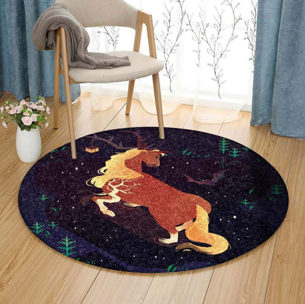 Deer Limited Edition Round Rug