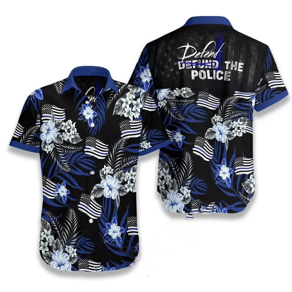 Defend The Police Hawaiian shirts