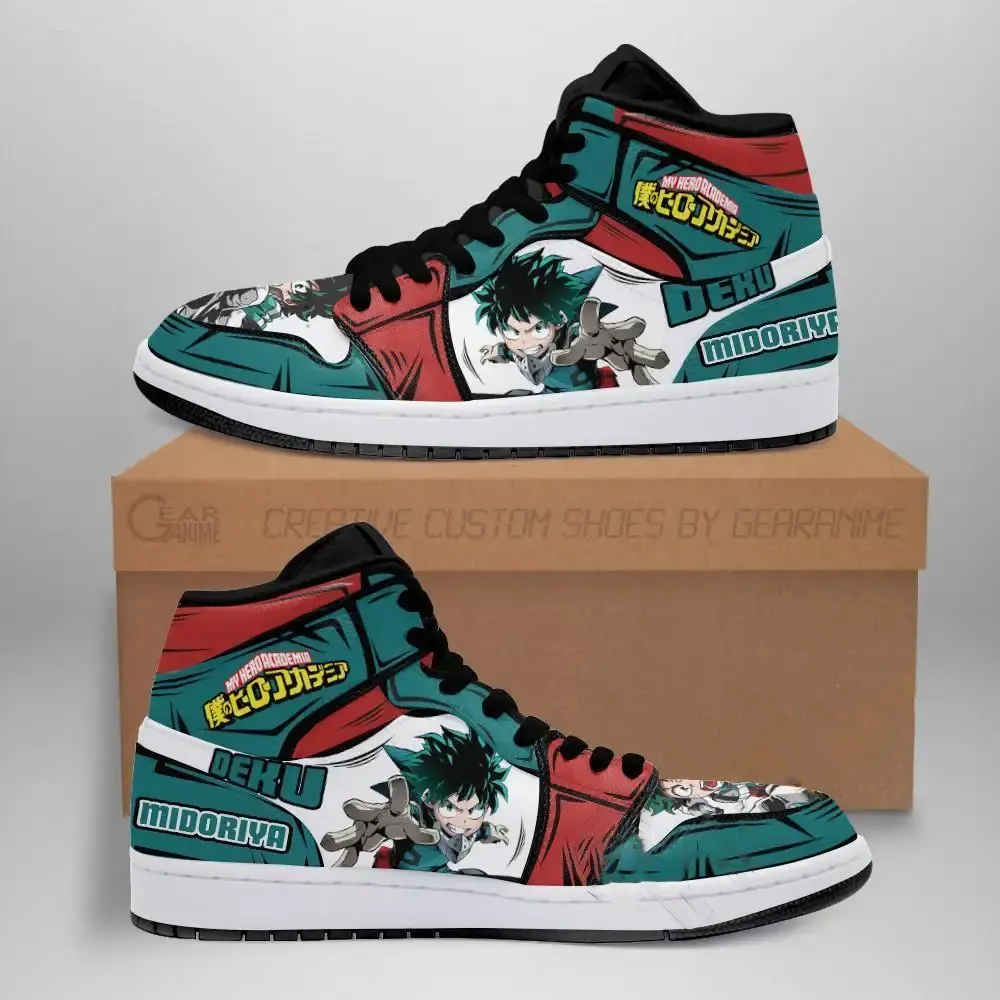 Deku Izuku Custom My Hero Academia Anime Amazon Air Jordan Shoes