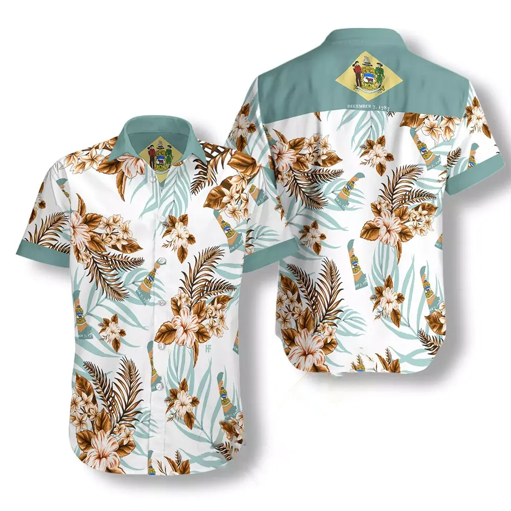 Delaware Proud Hawaiian shirts