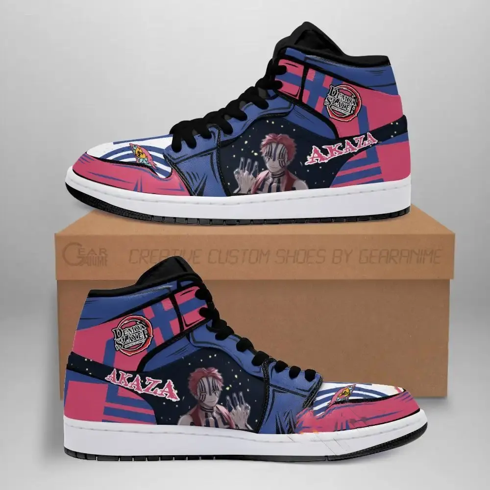 Demon Akaza Demon Slayer Anime Idea Amazon Air Jordan Shoes