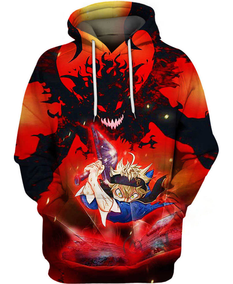 Demon Asta The Death Hammer Hoodie 3D