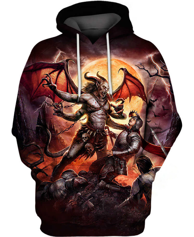Demon Of The Night Hoodie 3D