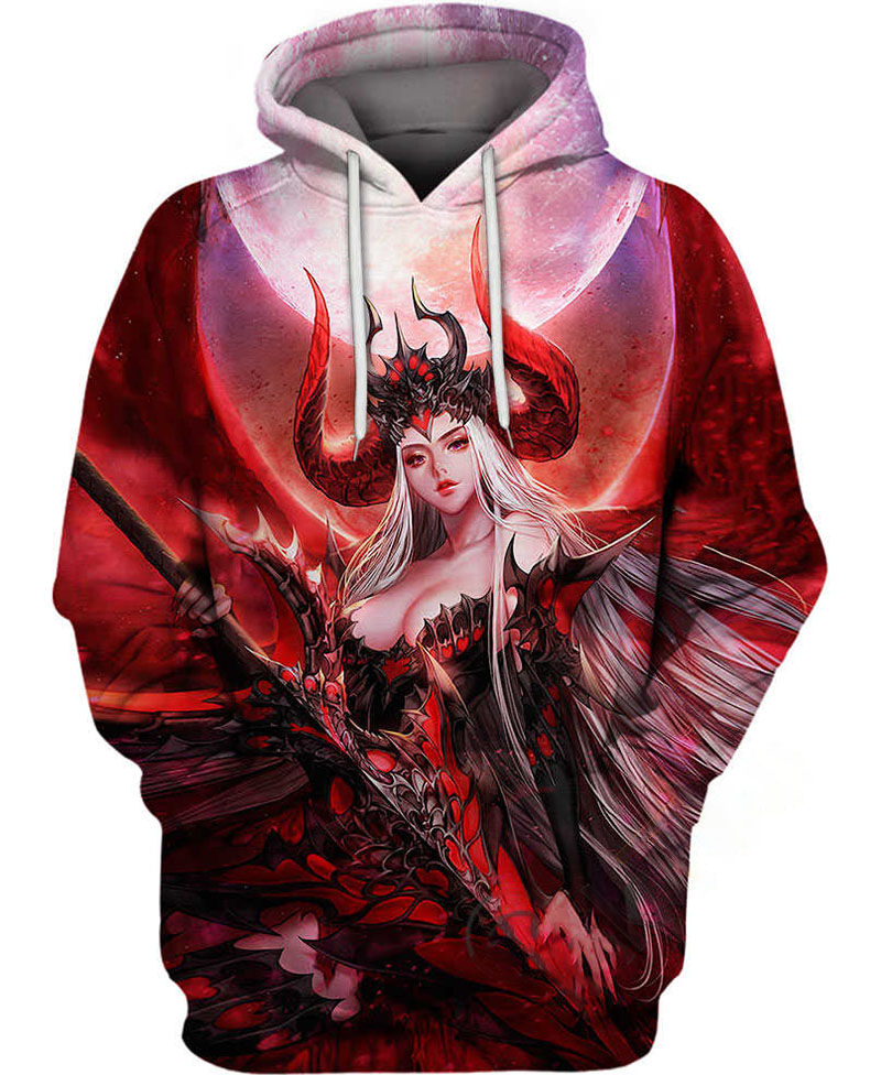 Demon Queen Hoodie 3D