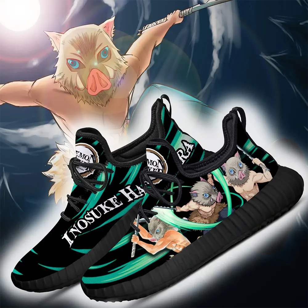 Demon Slayer Inosuke Custom Anime Amazon Reze Shoes