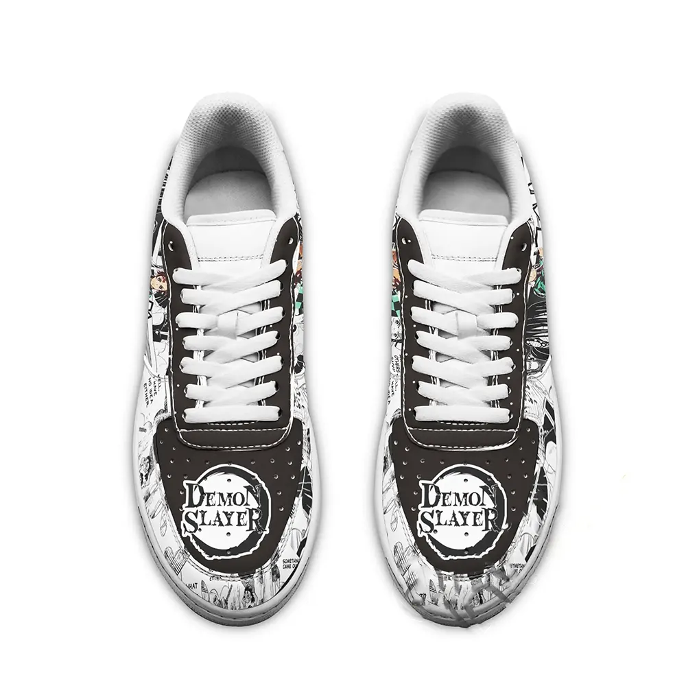 Demon Slayer Manga Anime Fan Gift Idea Amazon Nike Air Force Shoes