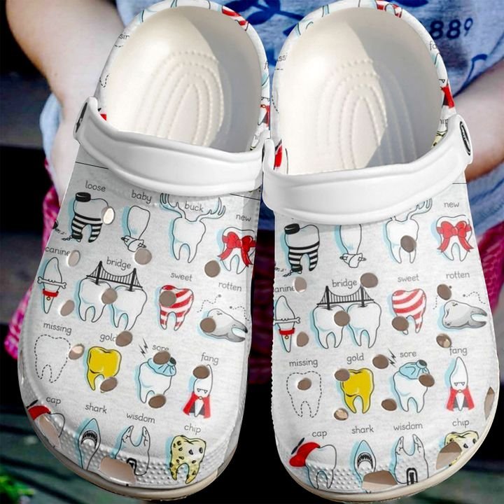 Dentist Lovely Crocs Clog Shoes