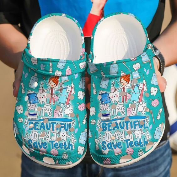 Dentist To Save Teeth Crocband Crocs Clog Shoes