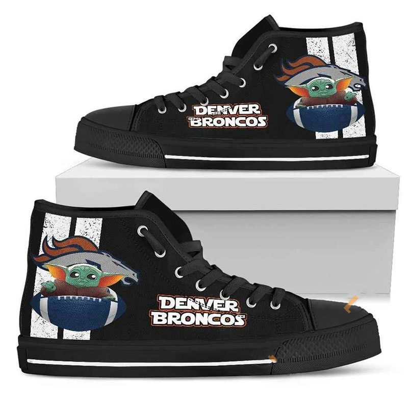 Denver Broncos High Top Shoes