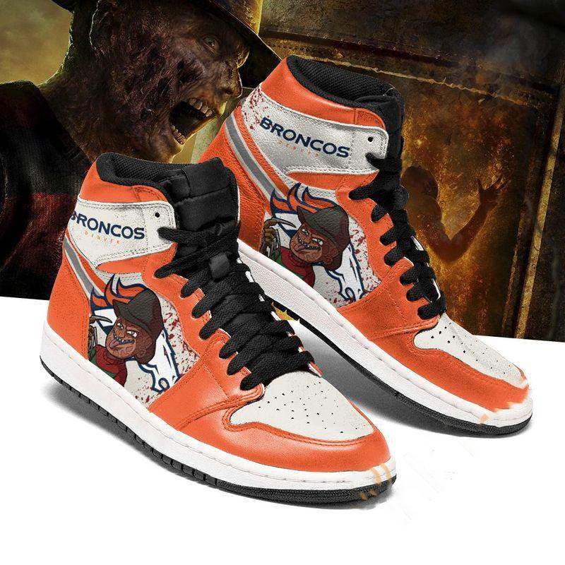 Denver Broncos Custom Sneaker Air Jordan Shoes