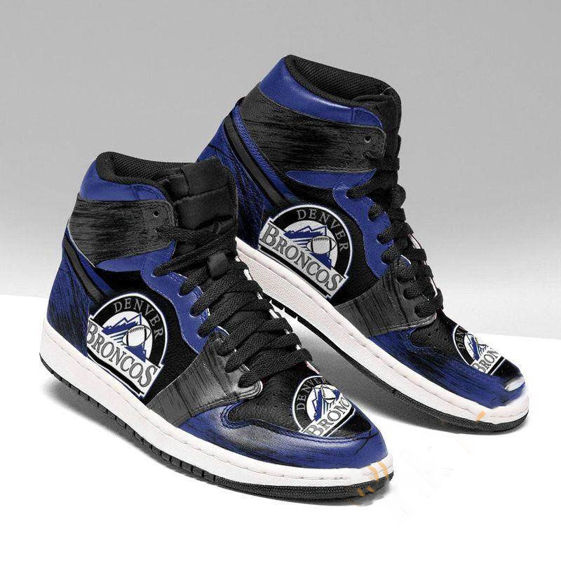 Denver Broncos Custom Sneaker Air Jordan Shoes