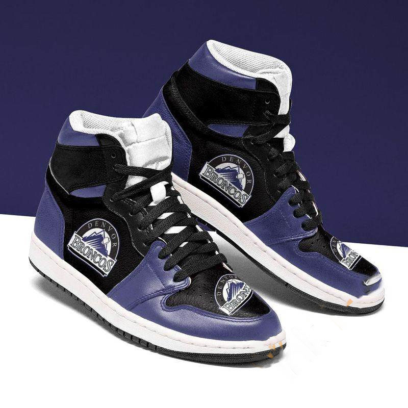 Denver Broncos Custom Sneaker Air Jordan Shoes