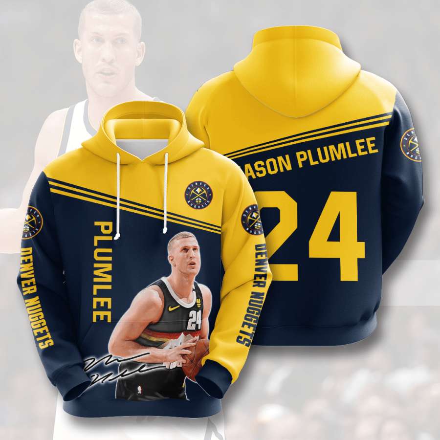 Denver Nuggets Custom Hoodie 3D