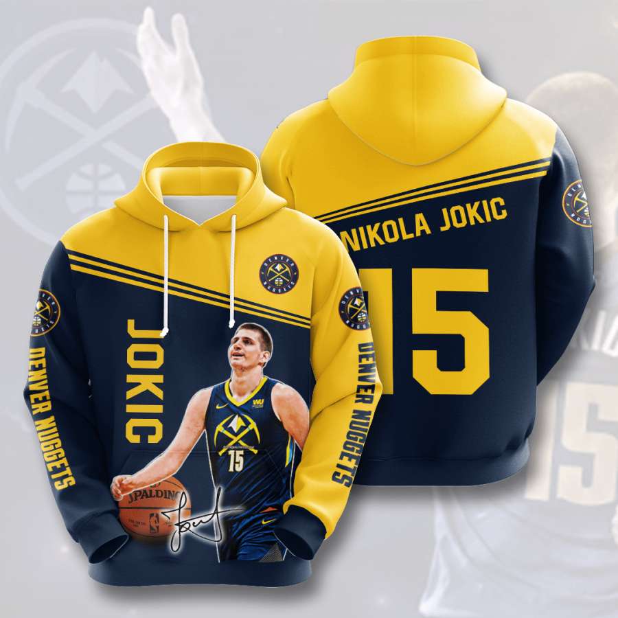 Denver Nuggets Custom Hoodie 3D