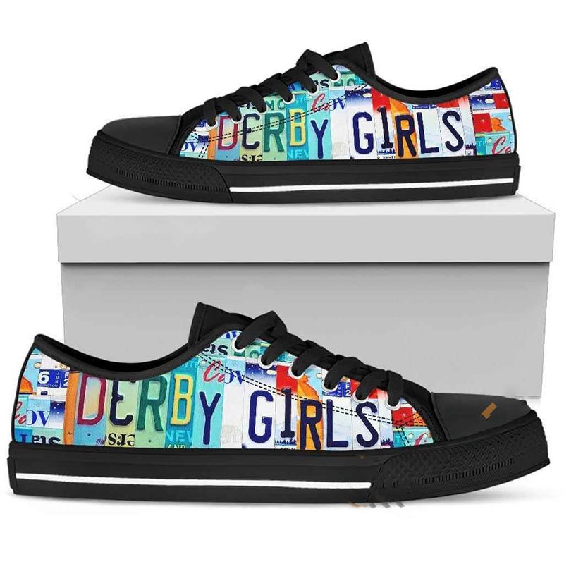 Derby Girls Low Top Shoes