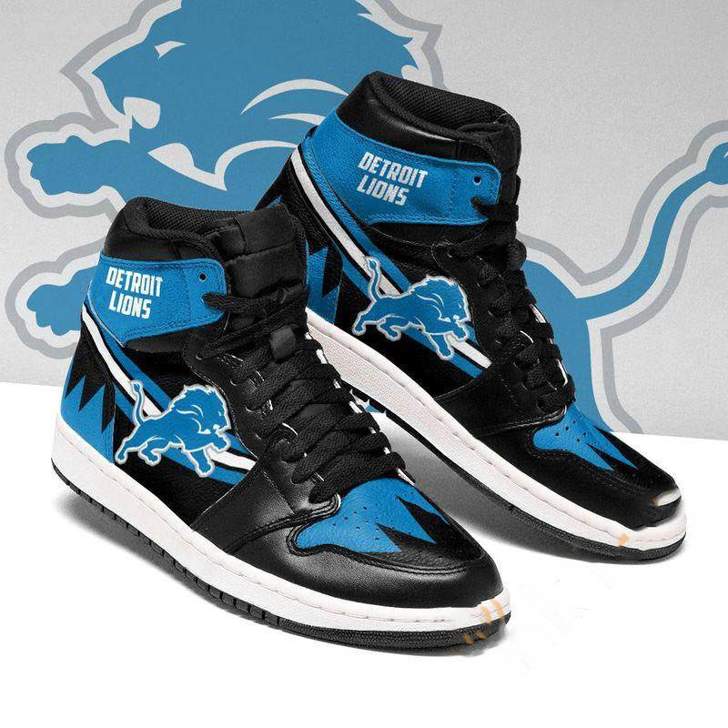 Detroit Lions Custom Sneaker Air Jordan Shoes