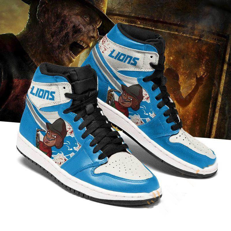 Detroit Lions Custom Sneaker Air Jordan Shoes
