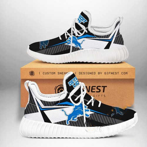 Detroit Lions Customize Yeezy Boost