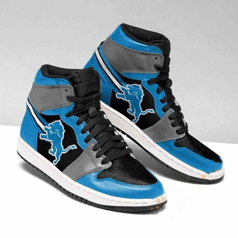 Detroit Lions Nfl Custom Air Jordan Shoes