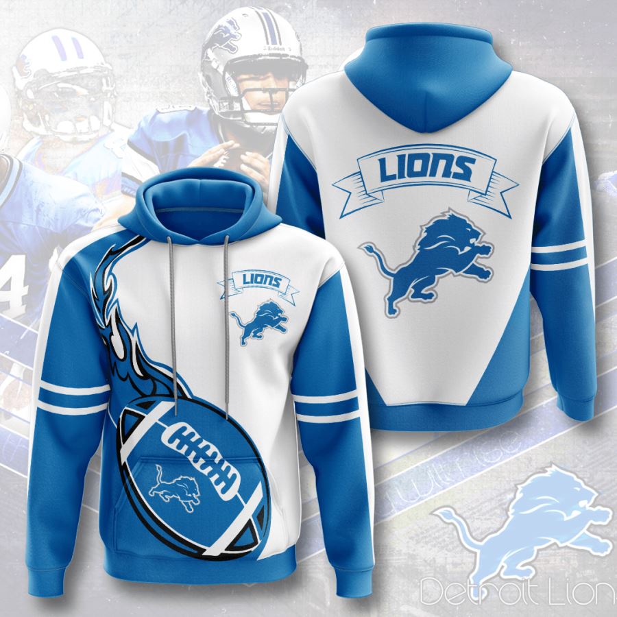 Detroit Lions Custom Hoodie 3D