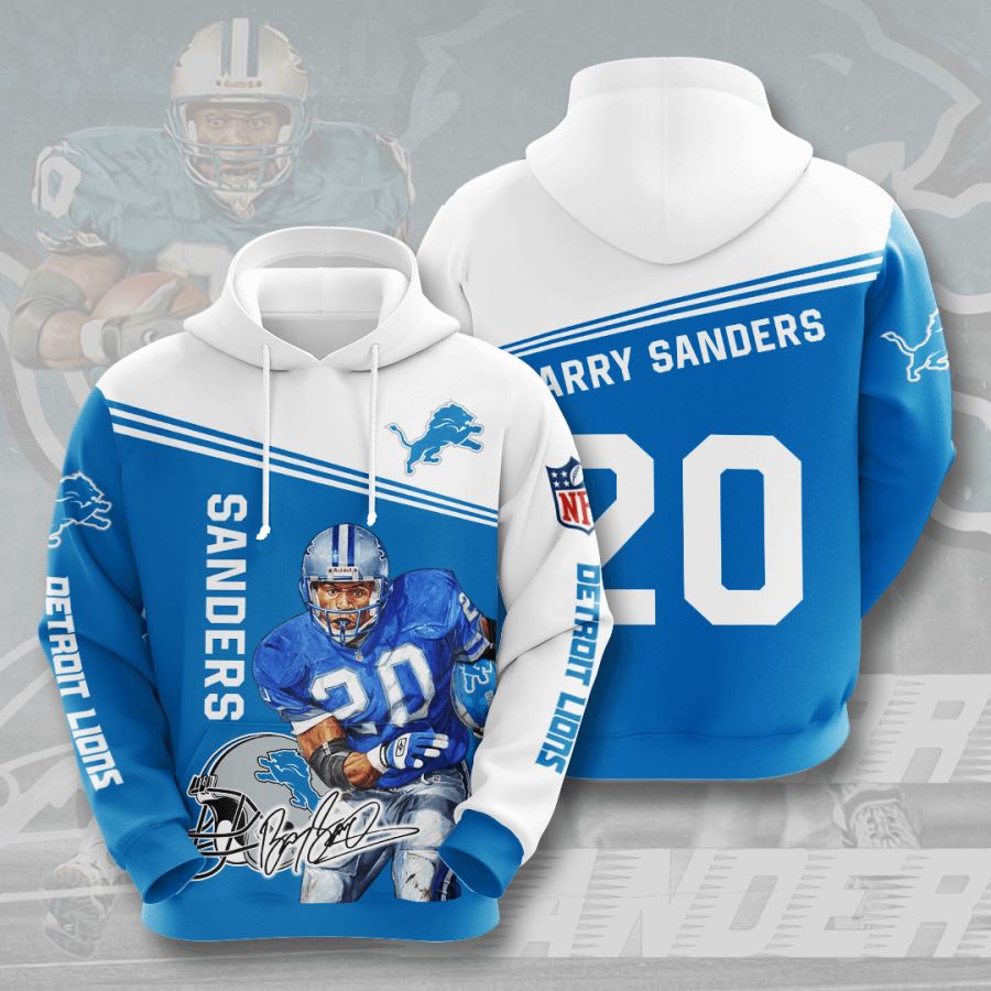 Detroit Lions Custom Hoodie 3D