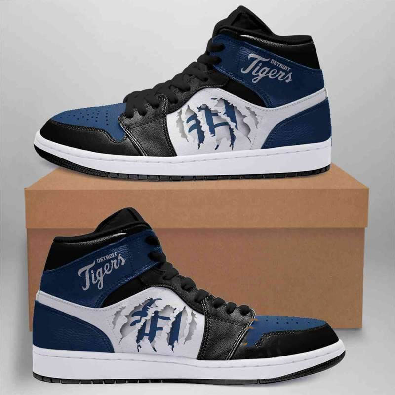 Detroit Tigers Mlb Custom Air Jordan Shoes
