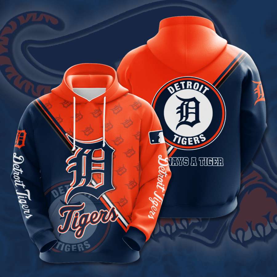 Detroit Tigers Custom Hoodie 3D