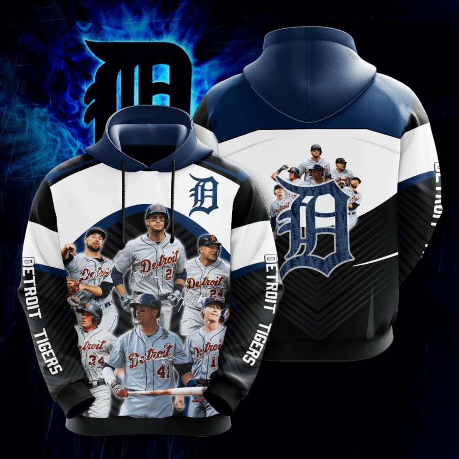 Detroit Tigers Custom Hoodie 3D