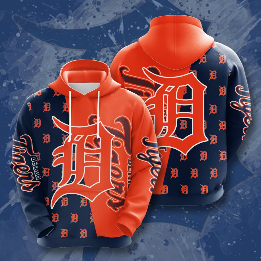 Detroit Tigers Custom Hoodie 3D