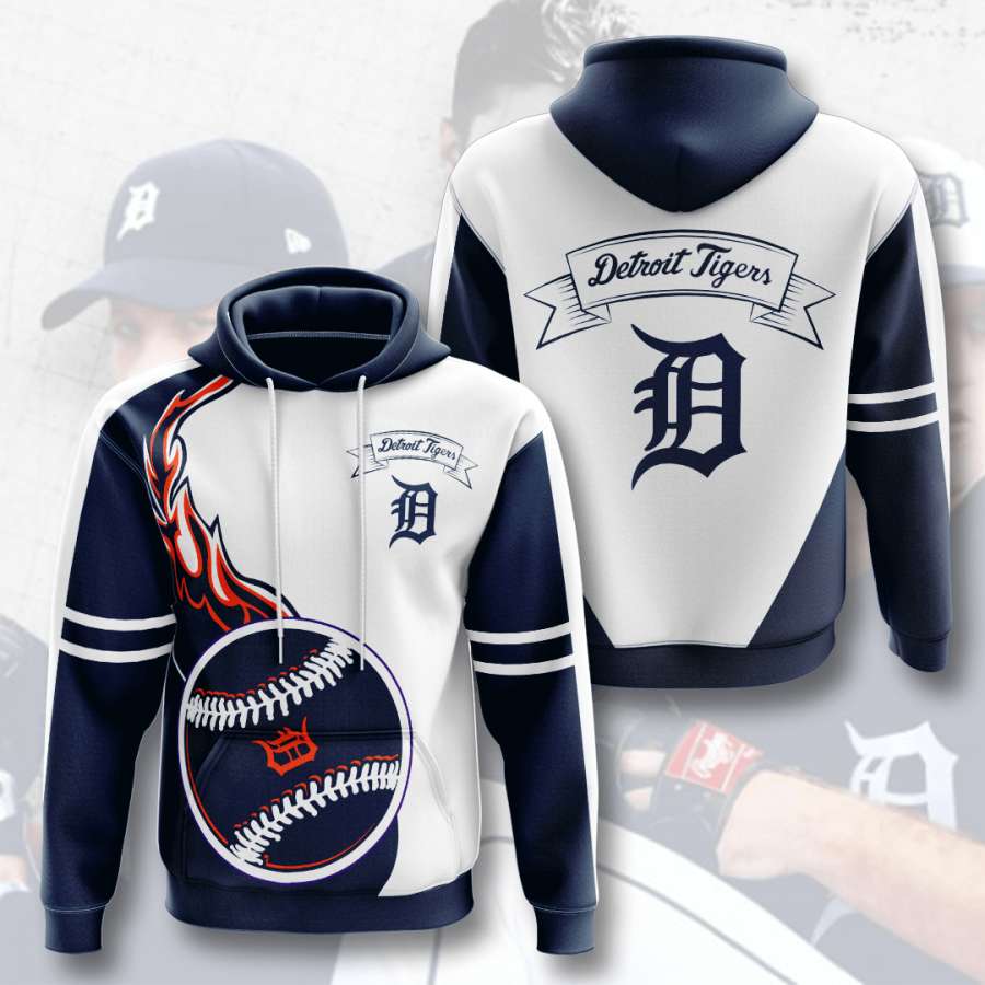 Detroit Tigers Custom Hoodie 3D
