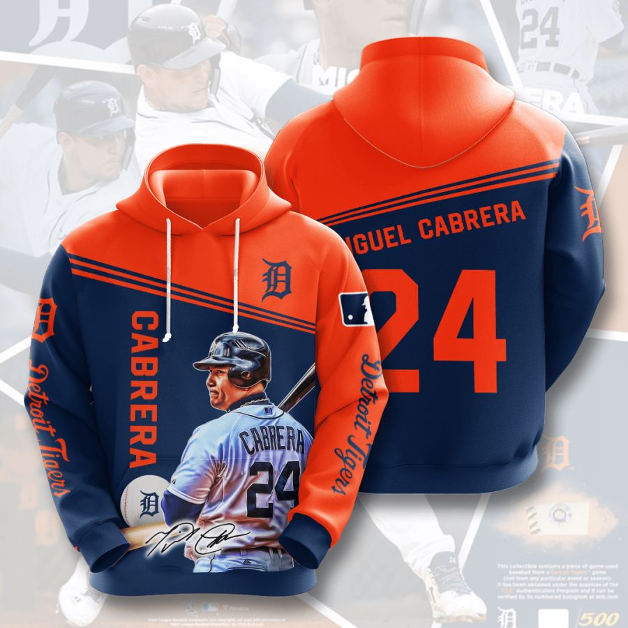 Detroit Tigers Custom Hoodie 3D