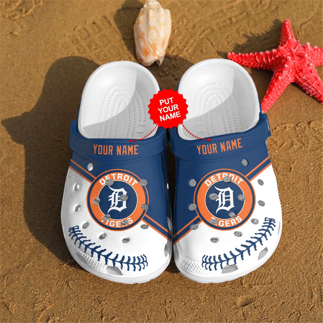 Detroit Tigers Personalized For Mlb Fans Crocs Clog Shoes