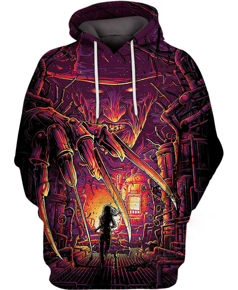 Devil?s Claws Freddy Krueger Hoodie 3D