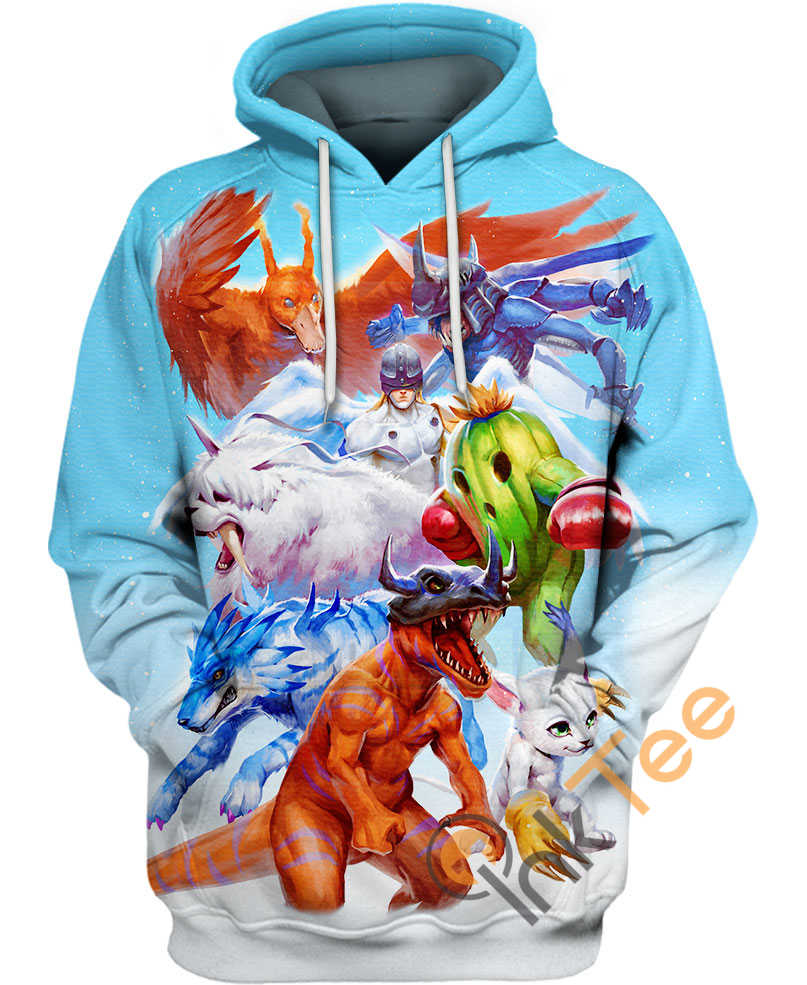 Digimon Adventure Real Life Hoodie 3D