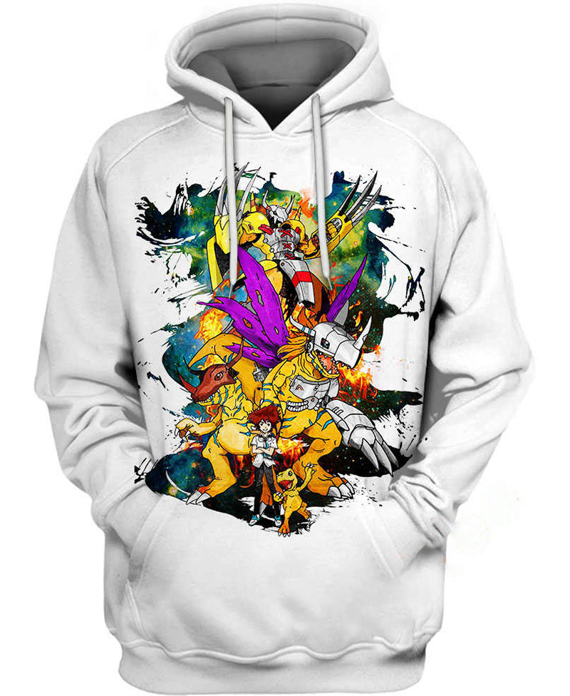 Digimon Adventure Tri Hoodie 3D