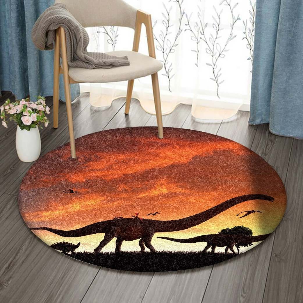 Dinosaur Limited Edition Round Rug