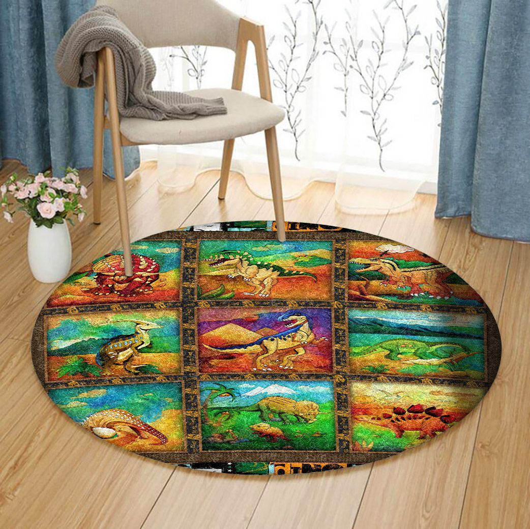 Dinosaur Limited Edition Round Rug