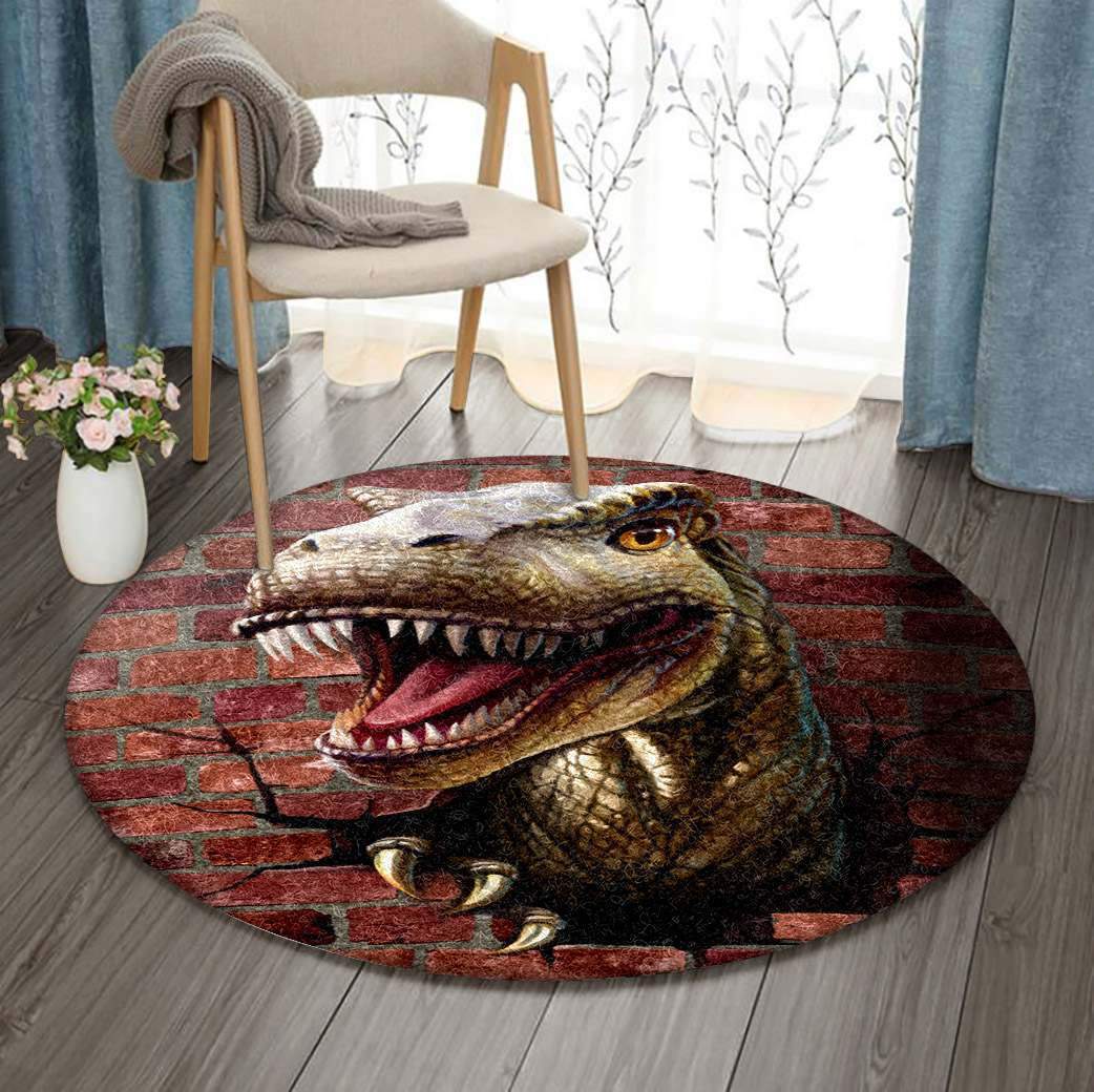 Dinosaur Limited Edition Round Rug