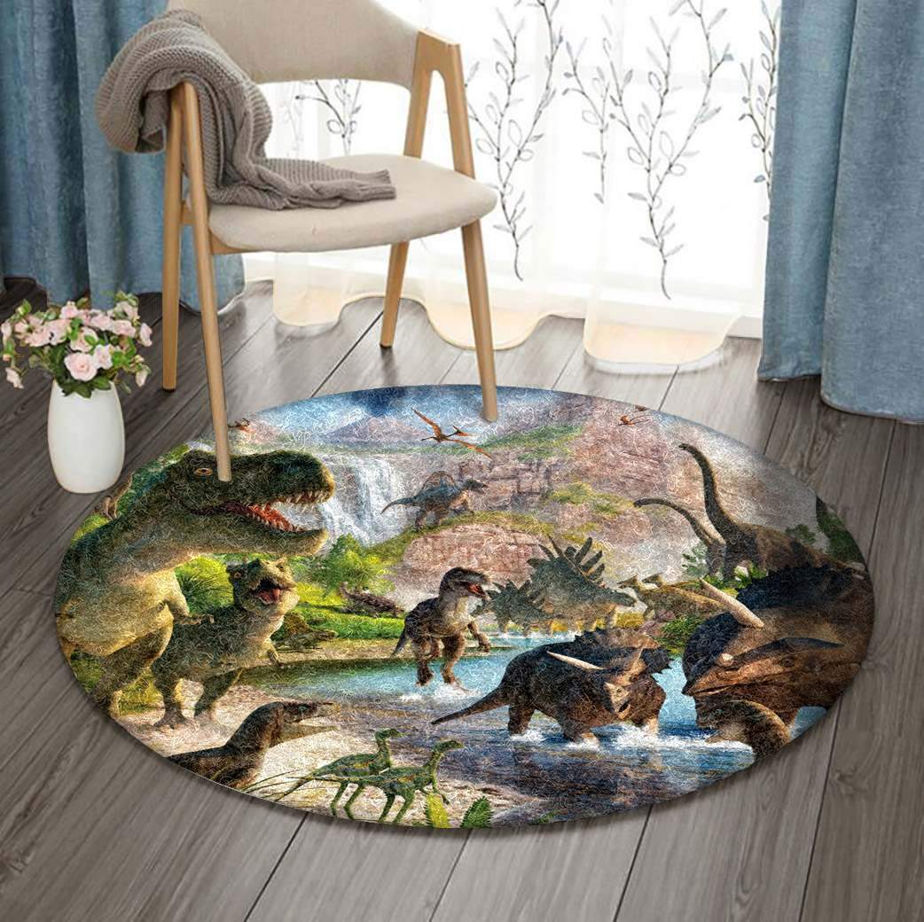 Dinosaur Limited Edition Round Rug
