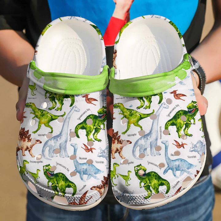 Dinosaur World Crocs Clog Shoes