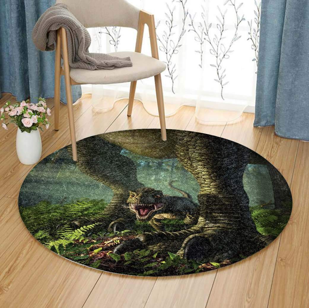 Dinosaurs Limited Edition Round Rug