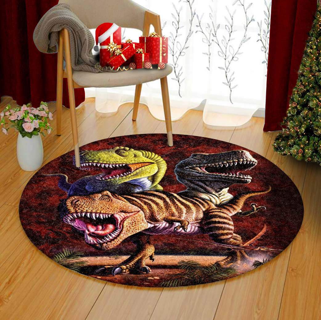Dinosaurs Limited Edition Round Rug