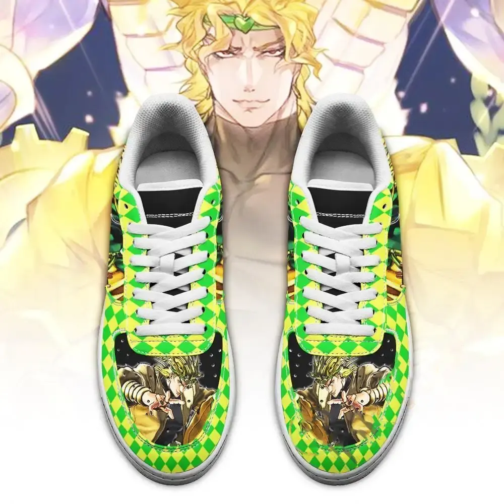 Dio Brando Jojo Anime Fan Gift Idea Amazon Nike Air Force Shoes