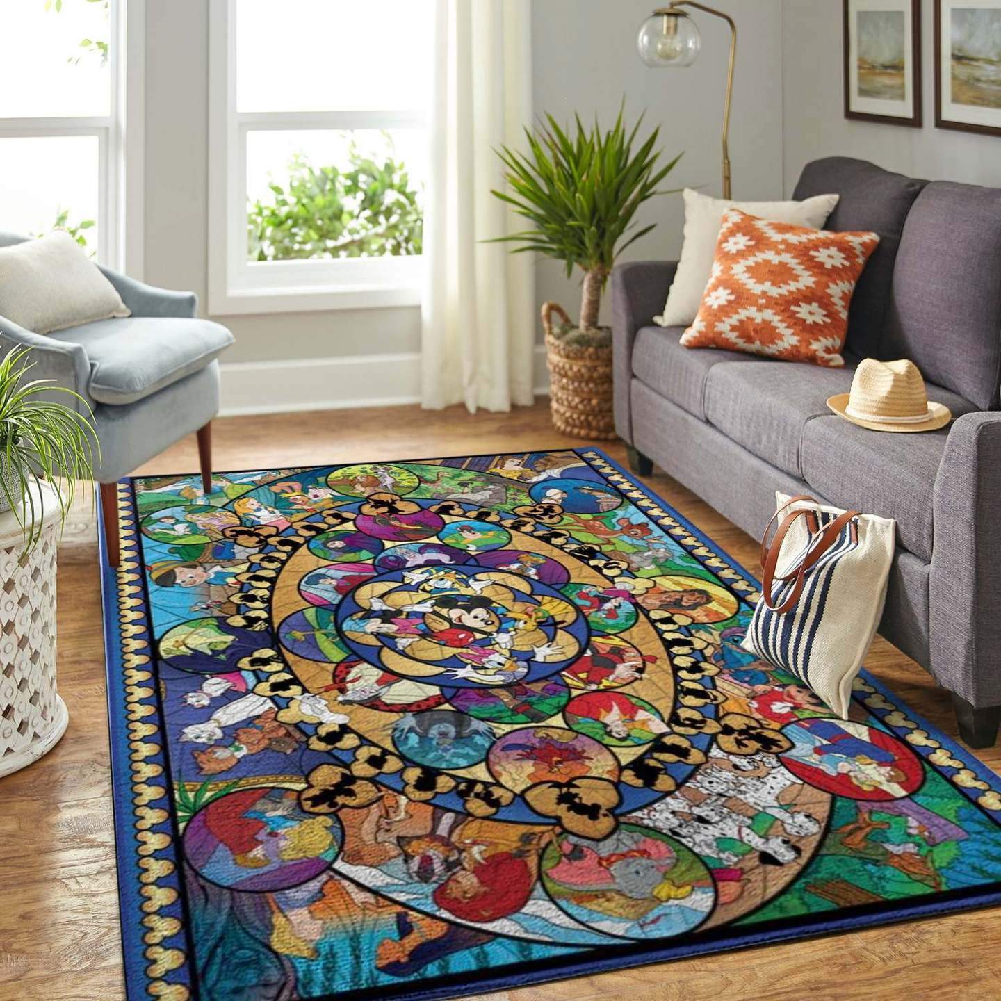 Disney Cartoon Characters Limited Edition Rug