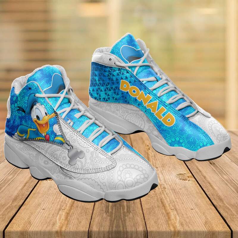 Disney Donald Duck Air Jordan Shoes