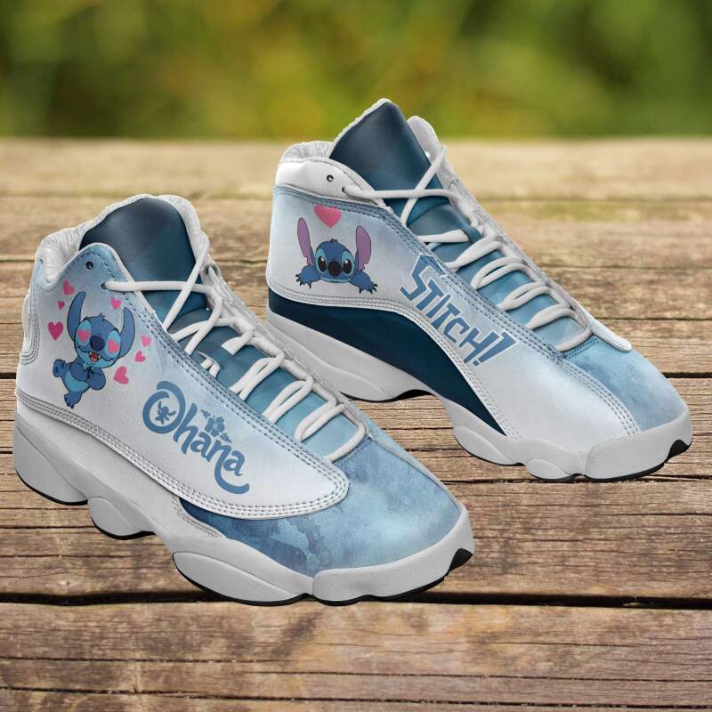 Disney Lilo And Stitch Air Jordan Shoes